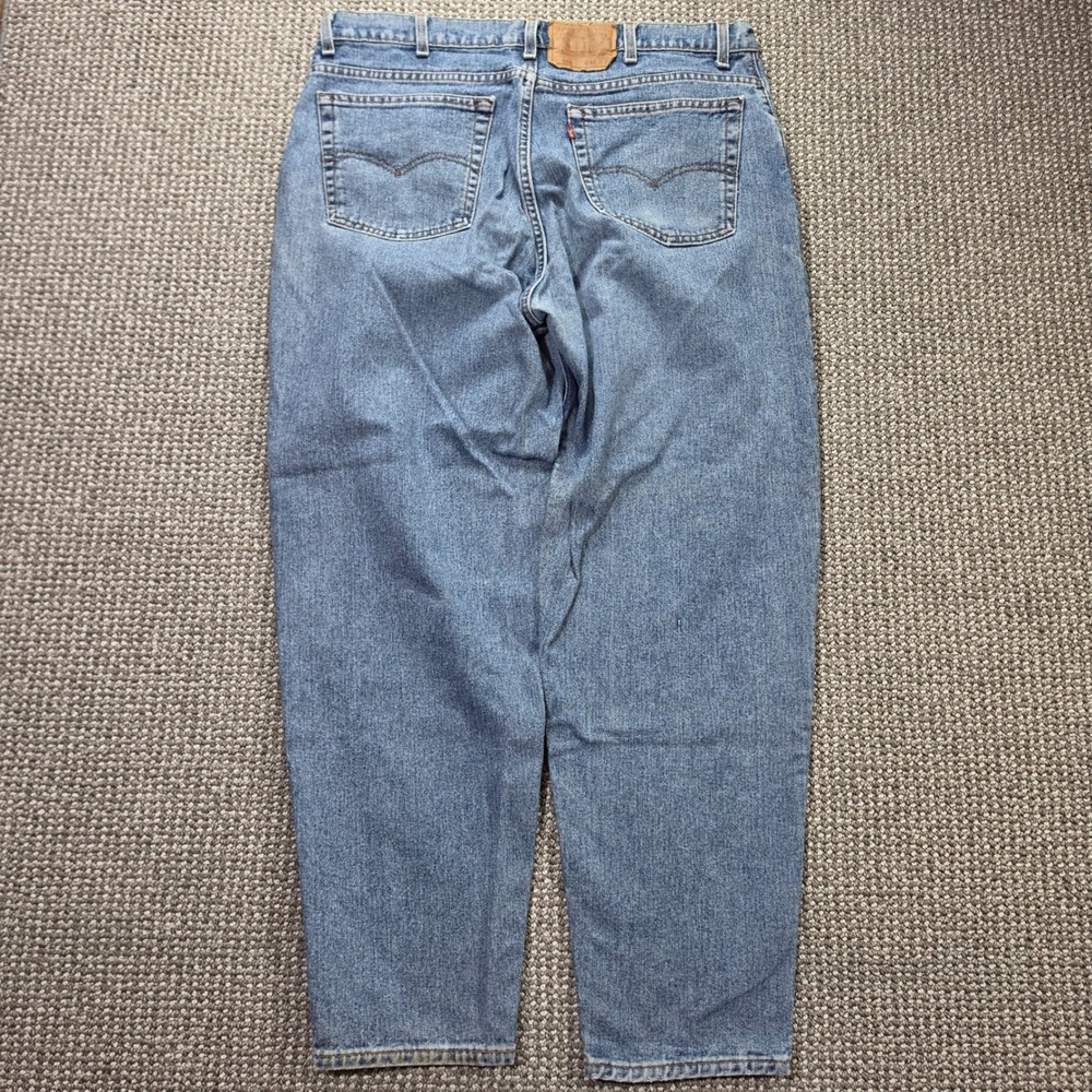 Levi's 560 Jeans Mens 40x32 Loose Fit Tapered Light Wash Blue Made in USA 1992